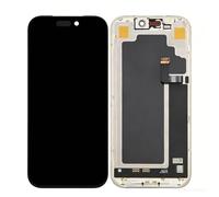 SRJTEK For iPhone 17 Pro LCD Screen Replacement Black 6.7 Inch COF Display Digitizer Frame Assembly Models A3256 A3523 A3522 A3524 3D Touch Face ID True Tone HD+ Full Repair Kit