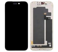 SRJTEK For iPhone 17 Pro Max Original LCD Screen Replacement Black 6.9 Inch Display Digitizer Frame Assembly Models A3526 A3257 A3527 A3525 3D Touch Face ID True Tone with Complete Repair Tools