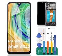SRJTEK For Samsung A04E Replacement Screen For Samsung Galaxy A04E LCD Display For Galaxy A04E Digitizer Assembly A042 Repair Kits With Frame (Black)