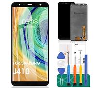 SRJTEK For Samsung Galaxy J6 Plus J610 / J4 Core J410 / J4 Plus J415 2018 Screen Replacement LCD Display Touch Sensor Digitizer Repair Kits (Black,Without Frame)