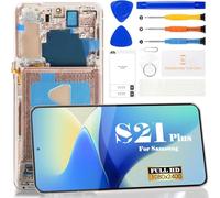 SRJTEK Incell for Samsung Galaxy S21+ 5G LCD Screen Replacement for Galaxy S21 Plus 5g LCD Display SM-G996B SM-G996U Digitizer Touch Screen Assembly Repair Part With Frame (Phantom Gold)