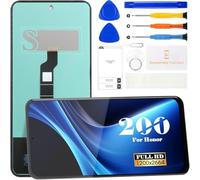 SRJTEK TFT For Honor 200 Screen Replacement for Honor 200 LCD Display ELI-AN00 ELI-NX9 Digitizer Touch Screen Assembly Repair Kits (Black, Without Frame)