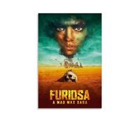 SRJUDR Furiosa：A Mad Max SagaPosters Art Pop Wall Art & Prints Canvas Design Portrait Wall Decoration 16x24inch(40x60cm) Unframe-style