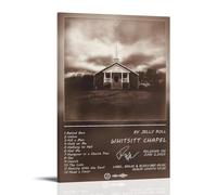 SRJUDR Jelly Roll Whitsitt Chapel Music PosterPosters Art Pop Wall Art & Prints Canvas Design Portrait Wall Decoration 08x12inch(20x30cm) Frame-style