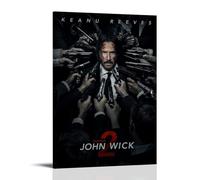 SRJUDR John WickPosters Art Pop Wall Art & Prints Canvas Design Portrait Wall Decoration 16x24inch(40x60cm) Frame-style