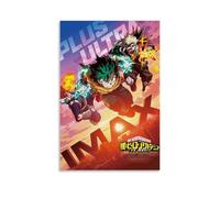 SRJUDR My Hero AcademiaPosters Art Pop Wall Art & Prints Canvas Design Portrait Wall Decoration 12x18inch(30x45cm) Unframe-style
