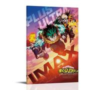 SRJUDR My Hero AcademiaPosters Art Pop Wall Art & Prints Canvas Design Portrait Wall Decoration 20x30inch(50x75cm) Frame-style