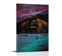 SRJUDR Painted-Lucky DayePosters Art Pop Wall Art & Prints Canvas Design Portrait Wall Decoration 08x12inch(20x30cm) Frame-style