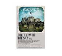 SRJUDR Pierce The Veil Collide with The SkyPosters Art Pop Wall Art & Prints Canvas Design Portrait Wall Decoration 08x12inch(20x30cm) Unframe-style