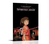SRJUDR Spirited AwayPosters Art Pop Wall Art & Prints Canvas Design Portrait Wall Decoration 08x12inch(20x30cm) Frame-style