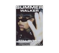 SRJUDR Summer Walker Still Over ItPosters Art Pop Wall Art & Prints Canvas Design Portrait Wall Decoration 08x12inch(20x30cm) Unframe-style