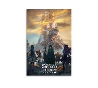 SRJUDR The Rising of The Shield HeroPosters Art Pop Wall Art & Prints Canvas Design Portrait Wall Decoration 24x36inch(60x90cm) Unframe-style
