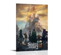 SRJUDR The Rising of The Shield HeroPosters Art Pop Wall Art & Prints Canvas Design Portrait Wall Decoration 24x36inch(60x90cm) Frame-style