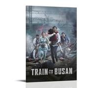 SRJUDR Train to BusanPosters Art Pop Wall Art & Prints Canvas Design Portrait Wall Decoration 08x12inch(20x30cm) Frame-style