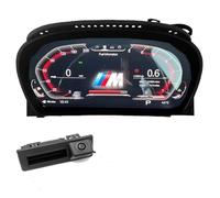 SRKATI Car Digital Speedometer Car Heads Up Display 12.3'' Auto Meter LCD Dashboard Virtuele Cockpit Instrument Cluster Fit For 5 Series E60 E61 E63 E64 525D CCC CIC