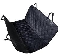 SRKATI Dog Potty Dog Toilet Dog Car Seat Cover Mesh Pet Carrier Car Back Seat Cushion Protector With Zipper And Pocket(Camel)