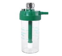 SRKATI Regulator 200ml dry humidifier bottle compatible with oxygen regulator O2 pressure gauge upper