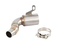 SRKATI Tailpipe Muffler For KTM RC DUKE 125 250 390 ADV Adventure 2020 2021 2022 Exhaust 45mm Middle Link Cut-Cat Catalyst exhaust tip