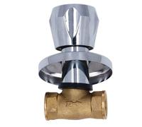 Srliya 1/2in Female Thread DN15 1/2 Inch Female Thread NPT Concealed Brass Water Valve Control Valve for Domestic Water System