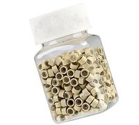 Srliya 1000Pcs Hair Beads Rustproof Hair Extension Ring for Braids and Ponytails Suitable for Role Play