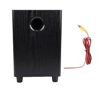 Srliya 100W 6.5 Inch Passive Subwoofer Speaker Bass Enclosure with MDF Construction and Gloss Finish for Home Theater System