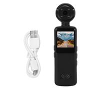 Srliya 1080P HD 180° Rotating Head WiFi Stabilization Wide Angle Handheld Action Camera with Night Mode, APP for Travel