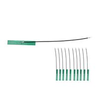 Srliya 10Pcs Internal WiFi Antenna RG1.13 Wire Good Signal Wide Signal Coverage 2.4g Built in Antenna for Smart Home