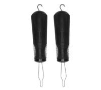 Srliya 2 Pcs Button Hook and Zipper Pull Helper One Handed Dressing Button Assist Tool Comfortable Wide Grip for Shirt Coat Buttoning