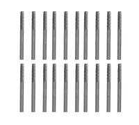 Srliya 20 Pcs End Mills Sturdy Super-Speed Durable Tungsten Steel Grinding Head for Wood Iron Carbon Steel