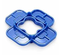 Srliya 24 Pcs Deck Spacer 5/32in 3/16in 1/4in 5/16in 4 Thicknesses Deck Board Spacing Tool for Wood Composite PVC Hardwood Decks