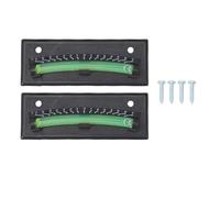Srliya 2pcs RV Bubble Level Long Lasting 2 Mounting Methods Accurate RV Bubble Leveling System for Trailer