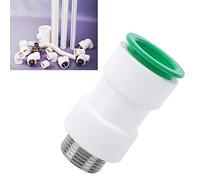 Srliya 32mm Plastic Straight Quick Connector Tube Fittings for PPR PVC PE Male Thread Pipe Fitting