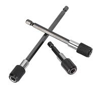 Srliya 3Pcs Adapter 1/4in Hex Shank Magnetic Chuck Bit Holder