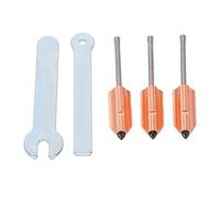 Srliya 3Pcs Detachable Hotend Hardened Steel Nozzle Fit for FLASHFORGE AD5X Fused Deposition Modeling 3D Printer Fast Release Accessories