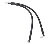 Srliya 6AWG Battery Cable SC35 6 and 2 X 90 Deg SC16 6 Terminal High Efficiency Flexible Multifunctional for Boats Motorcycles Cars Tractors (30cm / 11.81in)