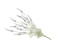 Srliya Artificial Pastoral Design Plastic Lavender Branch for Home Decoration Multifunctional Brightly Colored Faux Lavender Stem for Living Room and Bedroom (3.99oz) (5 Branches)