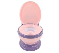 Srliya Baby Potty Toilet, Emulational Large Size Universal, Detachable Potty Training Toilet for 0-7 Years Old, Plastic Material (Pinkish Purple)