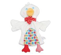 Srliya Baby Security Blanket Cute Cartoon Stuffed Animals Soft Baby Snuggle Blanket for Baby Infant (White)