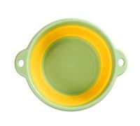 Srliya Baby Wash Basin Durable Folding Basin for Clothes Washing and Vegatable Washing Suitable for Household PP+TPR (Green)