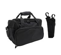 Srliya Barber Shoulder Bag, Multi Functional Hair Stylist Bag with Micro Fabric for Scissors, Combs, Easy Outdoor Use and Business Trips