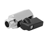 Srliya Brass Water Ball Valve, Computer Water Cooling System, Easy Install and Use, Reliable Sealing, Nickle Plating Treatment, Inner and External Thread