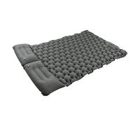 Srliya Camping Sleeping Pad Ergonomic Support, 196x125cm | nylon, Space-saving design, Foot press inflating