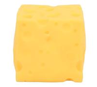 Srliya Cheese Squeeze Toy Stress Relief Cheese Toy Squeezy Soft Rebound Stretchy TPR Sensory Fidget Portable Yellow with Playful Texture for Adults and Kids