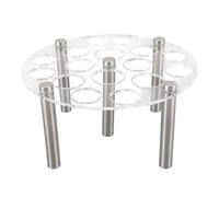 Srliya Chess Piece Holder Sturdy Aluminum Stand for Casting Chess Pieces & Organizing Game Kit 16.5cm for Players