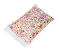 Srliya Circle Shape Chunky Glitter Festival Crafts Sequins 50g Bright Colors for DIY Body Sequins, Convenient Operation for Household and Nail Salon