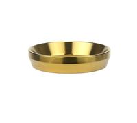 Srliya Coffee Dosing Funnel Stainless Steel Anti Flying Powder for Brewing Ground Coffee Appliance for Home Office Gift Black 58mm/2.3in (#2)