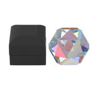 Srliya Color Cube Prism K9 Optical Glass Faceted Prism 9.8 * 9.8*. in RGB Light Refraction for Physics Teaching Photography Desktop Decor and Kids Spectrum Exploration