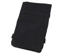 Srliya Compact Crutch Pouch Convenient Oxford Cloth Storage Bag Black for Keys Phone Wallet Power Bank 7.87x11.81in