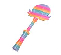 Srliya Credit Card Wand Stretchable 3D Printed Tap to Pay Magic Contactless Digital Payment Card Holder for Easy Checkout Moon Pattern Candy Color