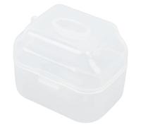 Srliya Diving Mouthpiece Storage Box Sturdy Plastics Portable Regulator Mouthpiece Protective Storage Case